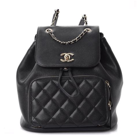 chanel business affinity backpack|chanel backpack ioffer.